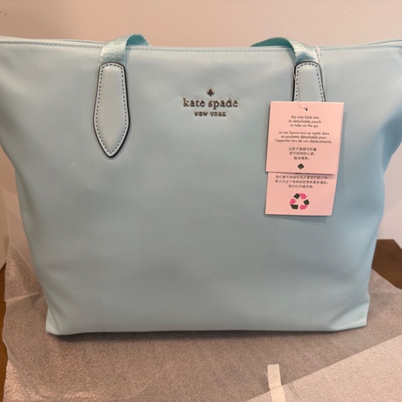 NWT Kate Spade Mel Nylon Packable Tote - Picture 4 of 14
